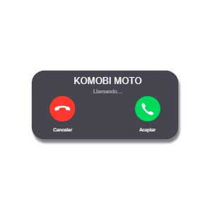 comprar alarma para motos Komobi - detección de un peligro